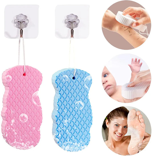 Burete de Baie Exfoliant Pentru Bebelusi